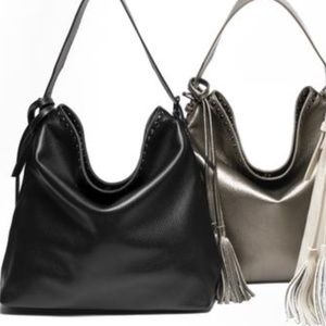 Laggo black Reed hobo bag (New)